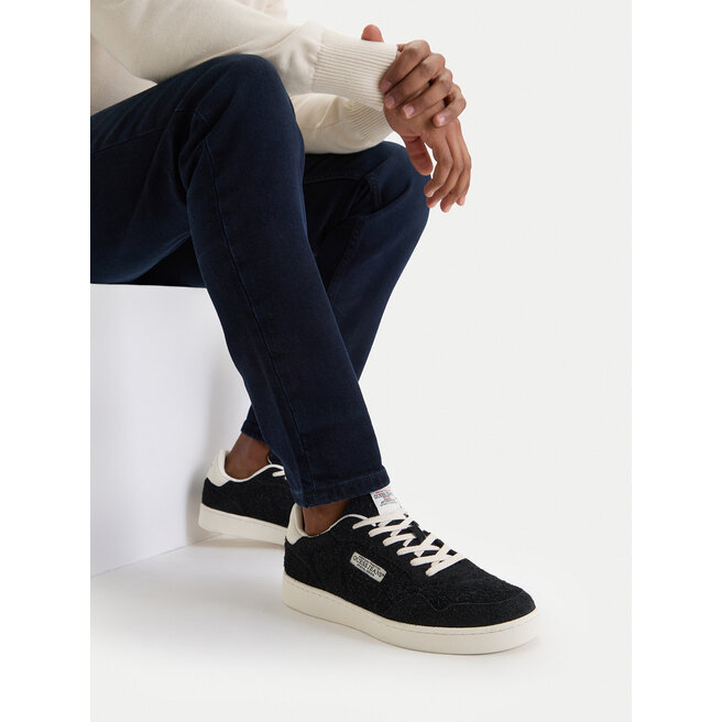 Sneakersy Guess Jeans EO-LUNARI-02 WE Czarny - męskie