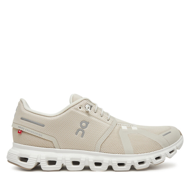 Sneakersy On Cloud 6 3WF10060755 Beżowy - kobiece