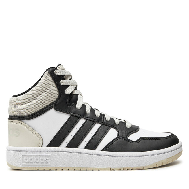 Sneakersy adidas Hoops 3.0 Mid K IH7893 Czarny - chłopięce
