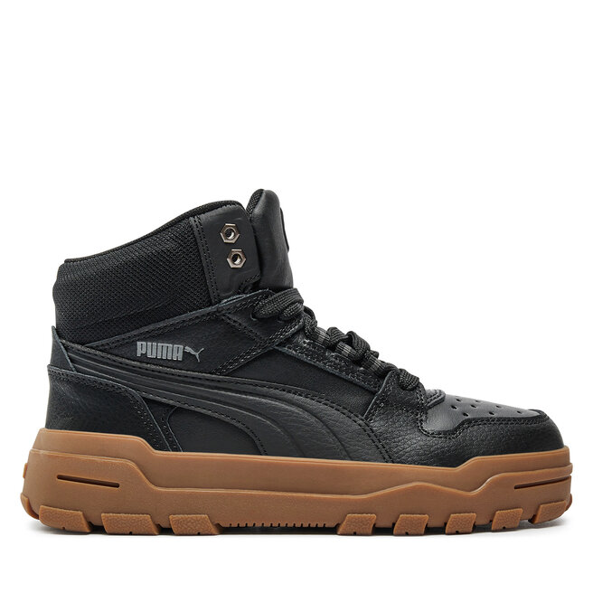 Sneakersy Puma Rebound Abrupt Jr 398874 02 Czarny - chłopięce