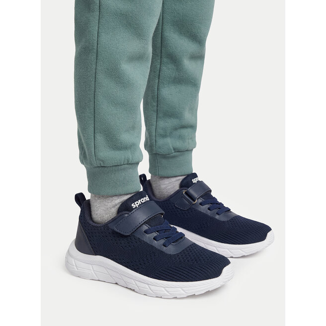 Sneakersy Sprandi CEO-CP72-26102 Granatowy - chłopięce