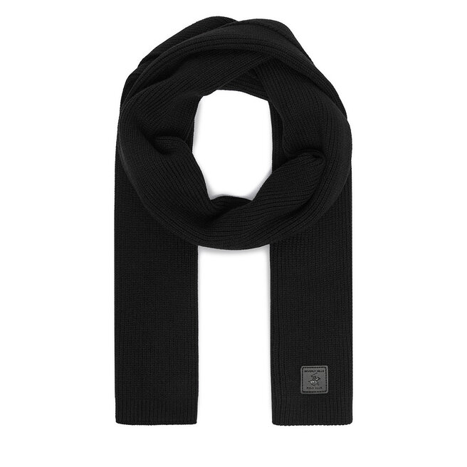 Szalik Beverly Hills Polo Club CWBEO-BHPC-M4-001-AW26 Czarny -