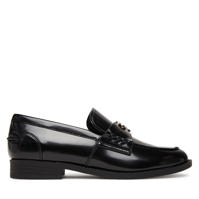 Loafersy Guess FLPBVL ELE14 Czarny - kobiece