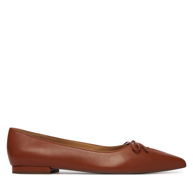 Baleriny LAUREN RALPH LAUREN 802P06376001 Brązowy -