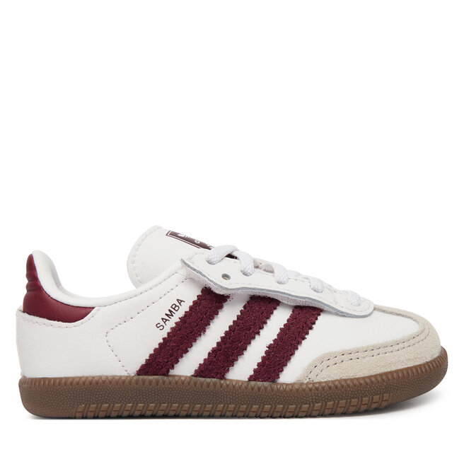 Sneakersy adidas Samba Og Comfort Closure Elastic Lace KZ8680 Biały - chłopięce
