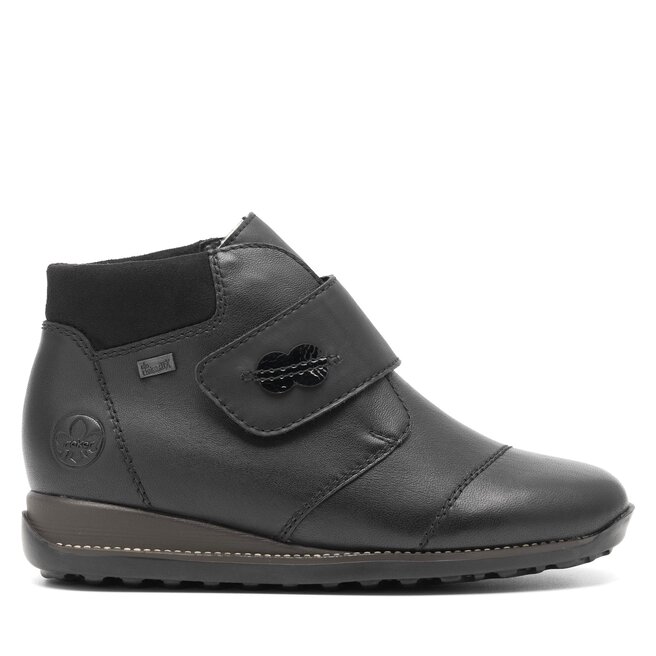 Botki Rieker 44255-00 Czarny - kobiece