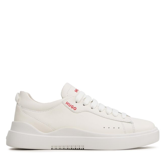 Sneakersy Hugo Blake 50499253 10249945 01 Biały - kobiece