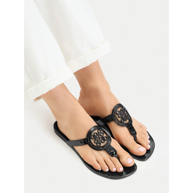 Japonki Nine West CEO-CT0906-1 Czarny -
