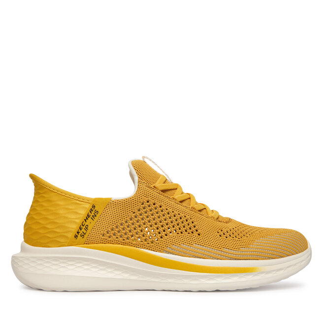 Sneakersy Skechers Slade Quinto 210810/YEL Żółty - męskie
