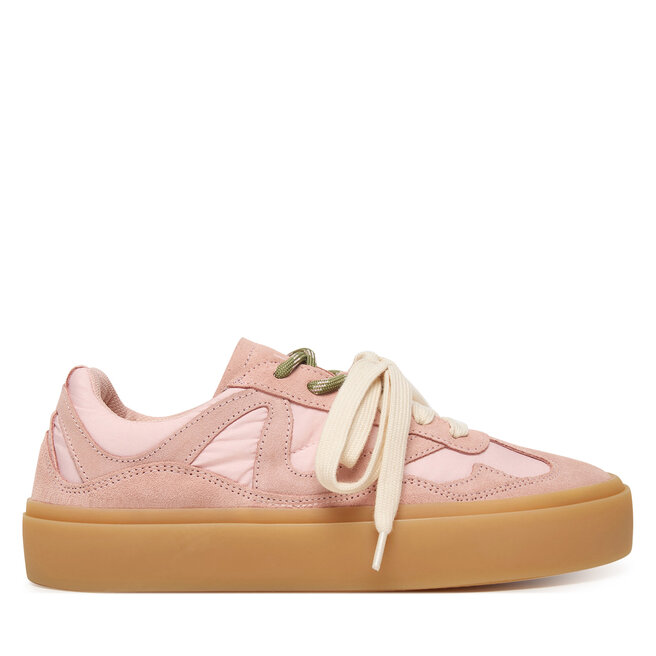 Sneakersy Inuikii Lynn Suede 1001.001.0461 Różowy - kobiece