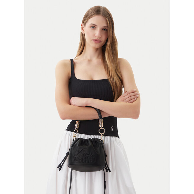 Torebka LOVE MOSCHINO JC4220PP0OKA0000 Czarny -