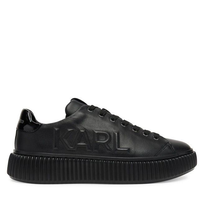 Sneakersy KARL LAGERFELD KL24225 Czarny - męskie