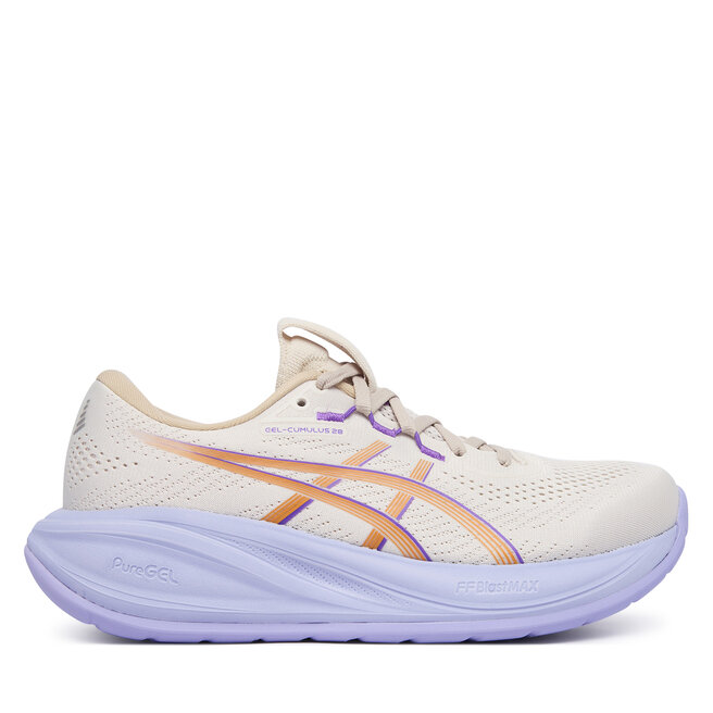 Buty do biegania Asics Gel-Cumulus 28 1012B916 Kremowy - kobiece