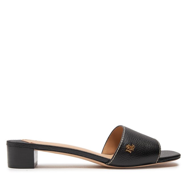 Klapki Lauren Ralph Lauren 802925259001 Czarny -