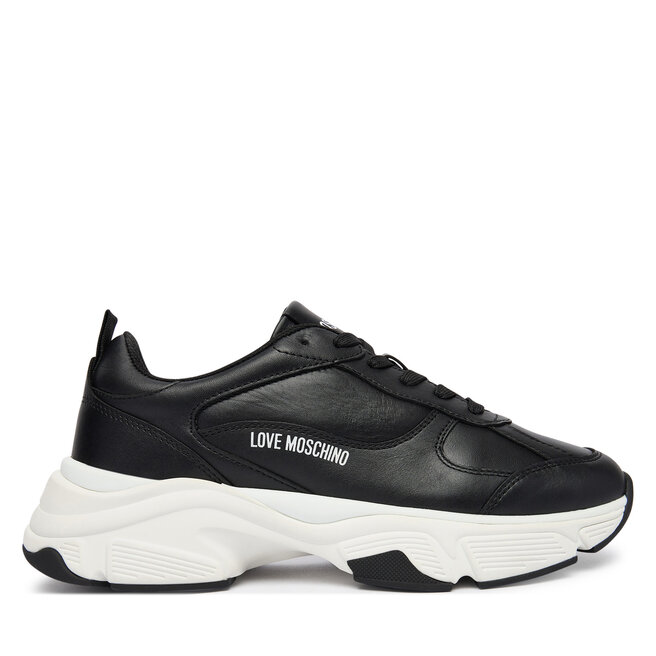 Sneakersy LOVE MOSCHINO JA15246G1OIA0000 Czarny - kobiece