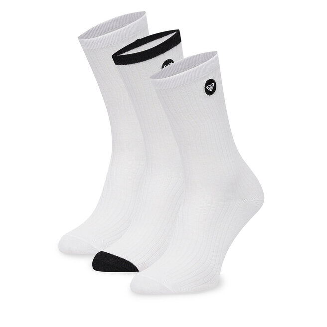 Skarpety długie Roxy AS_ROXY_02W_AW26 (3-PACK) Biały - kobiece