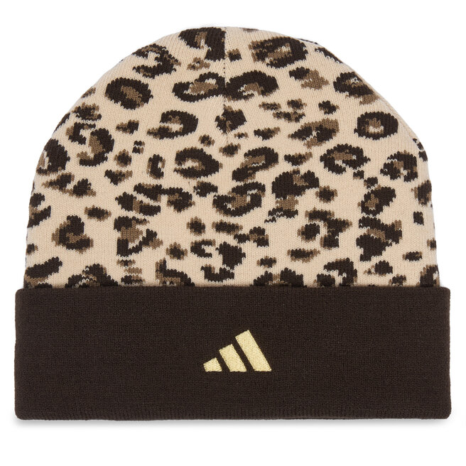 Czapka adidas Leo Graphic Beanie KR1731 Beżowy -