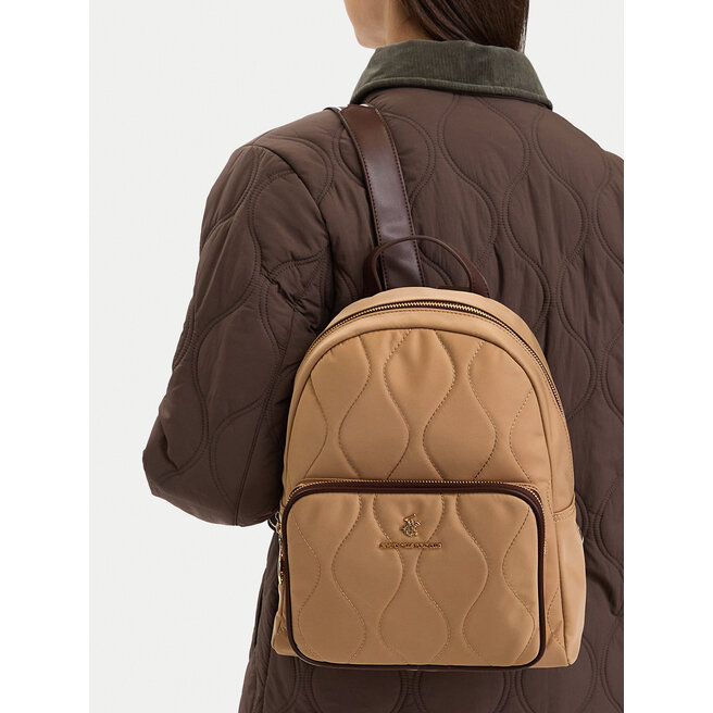 Plecak Beverly Hills Polo Club CWBEO-BHPC-C-003-10 Beżowy -