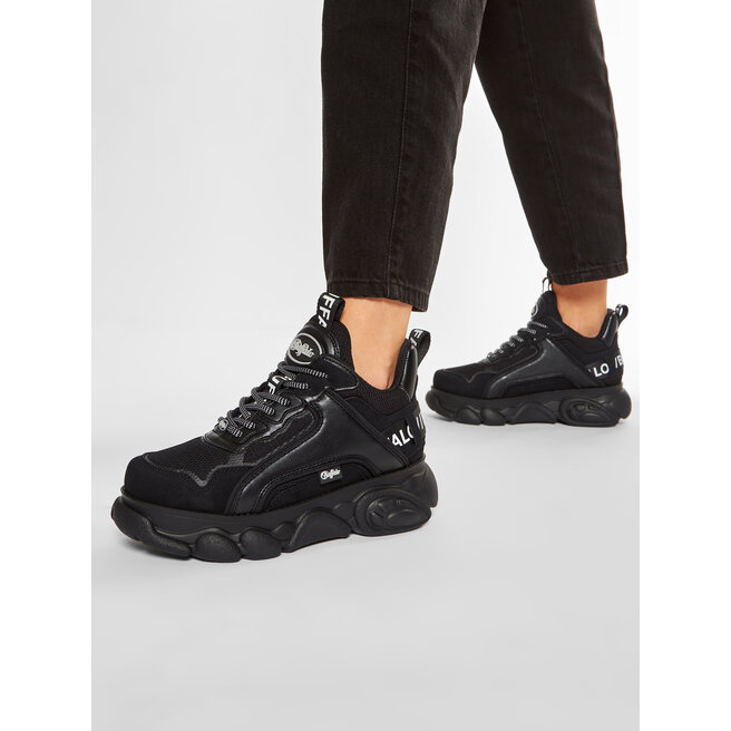 Sneakersy Buffalo Cld Chai BN16304241 Czarny - kobiece