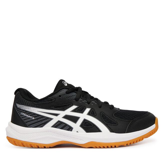 Buty halowe Asics Upcourt 6 Gs 1074A045 Czarny - dziecięce