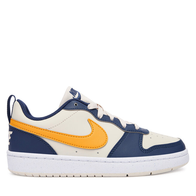 Sneakersy Nike Court Borough Low Recraft (GS) DV5456 126 Beżowy - chłopięce
