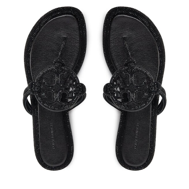Japonki Tory Burch Miller 152177 Czarny -