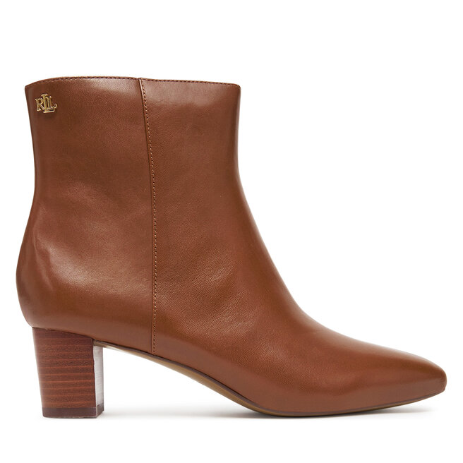 Botki LAUREN RALPH LAUREN 802974503001 Brązowy - kobiece