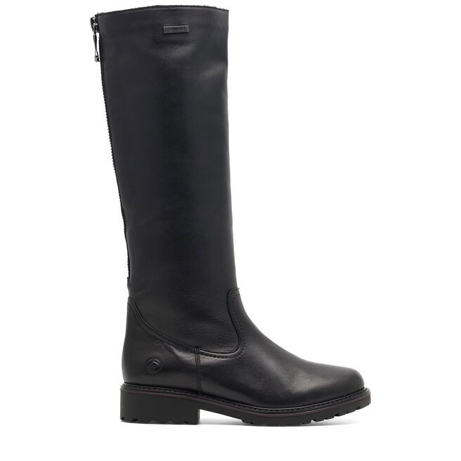 Oficerki Remonte R6576-01 Czarny - kobiece