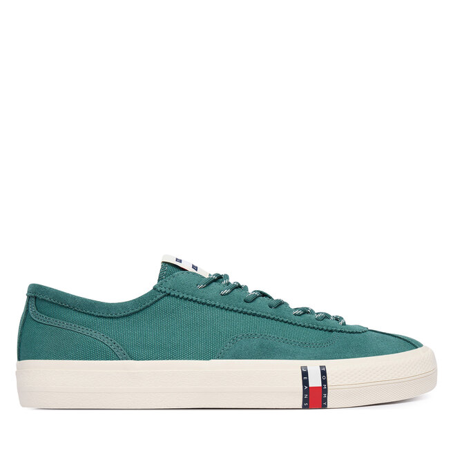 Tenisówki Tommy Jeans Archive Vulc EM0EM01760 Zielony - męskie