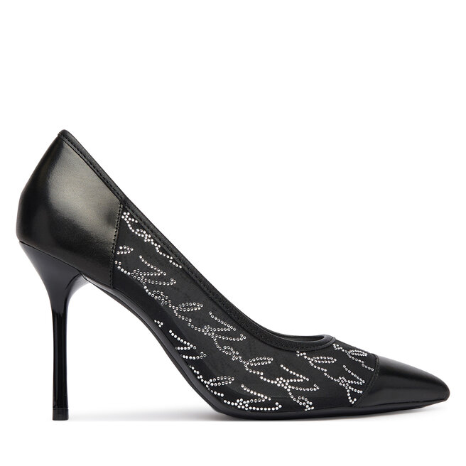 Szpilki KARL LAGERFELD Sarabande KL30906A Czarny - kobiece
