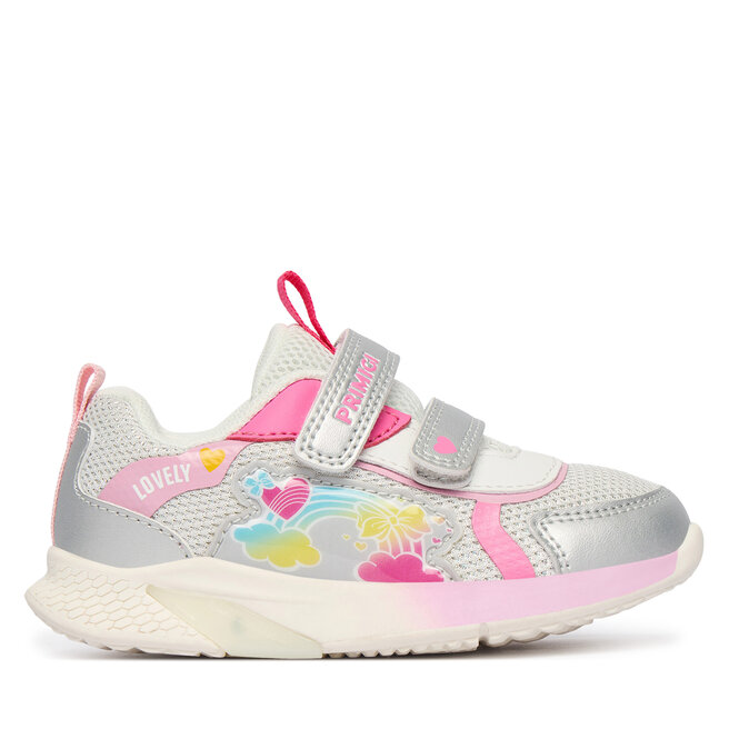 Sneakersy Primigi AVANT 1454200 Srebrny - dziewczęce