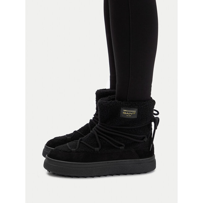 Śniegowce Gant Snowhill 29548782 Czarny - kobiece