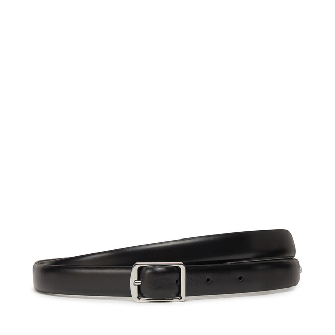 Pasek Damski Calvin Klein Slim Square Buckle Belt 2.0 K60K613235 Czarny -