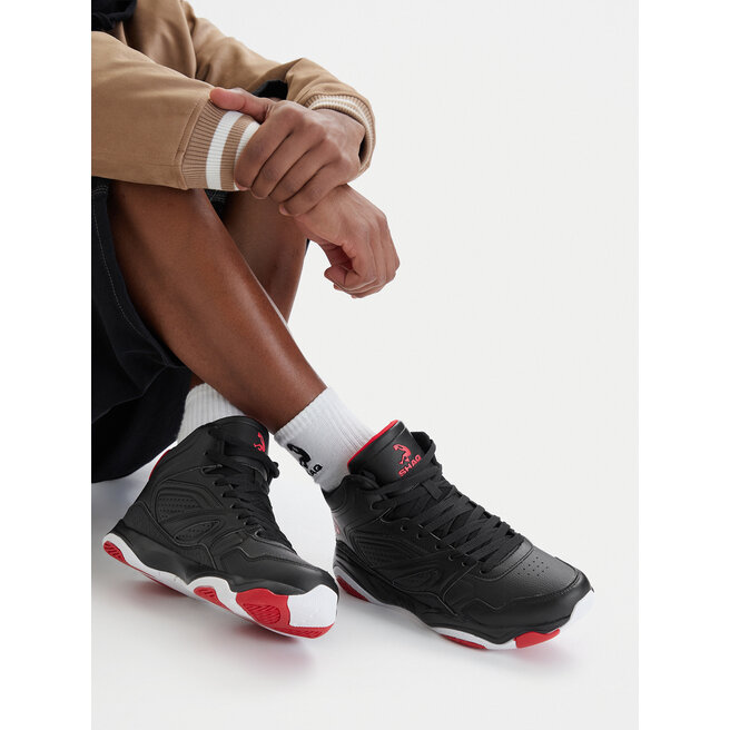 Sneakersy Shaq CEO-SHAQNOTIZE AQ95000M-BR Czarny - męskie