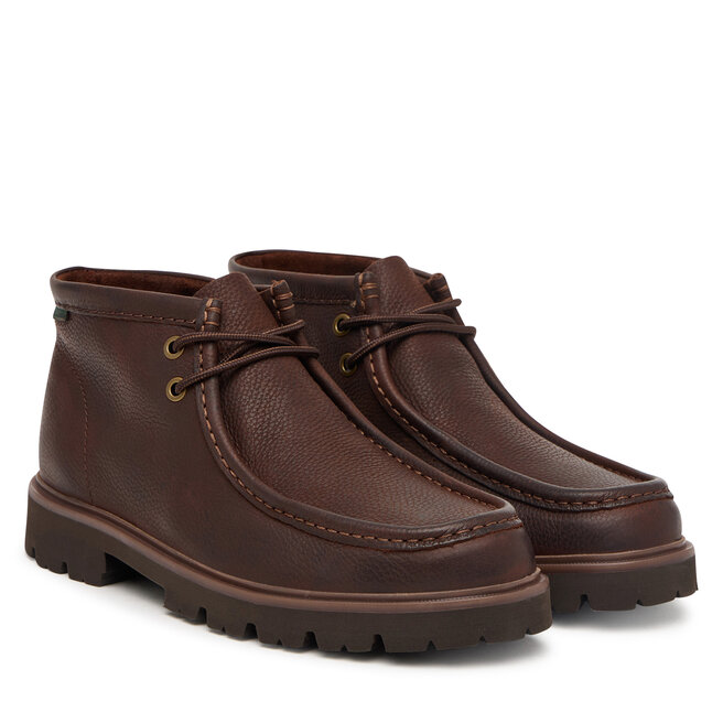 Trzewiki Clarks Cleyhill Top 26329448 Brązowy ciemny - męskie