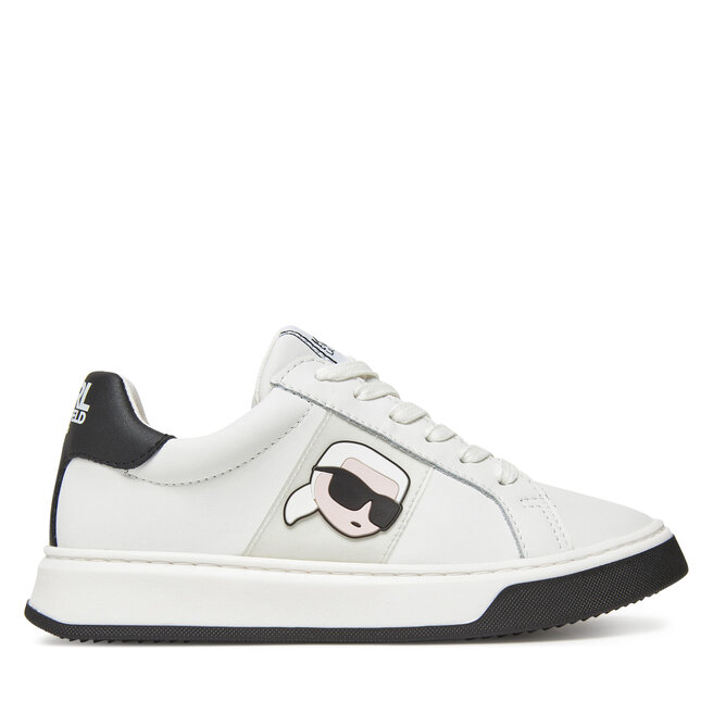 Sneakersy Karl Lagerfeld Kids Z30380 M Biały - chłopięce