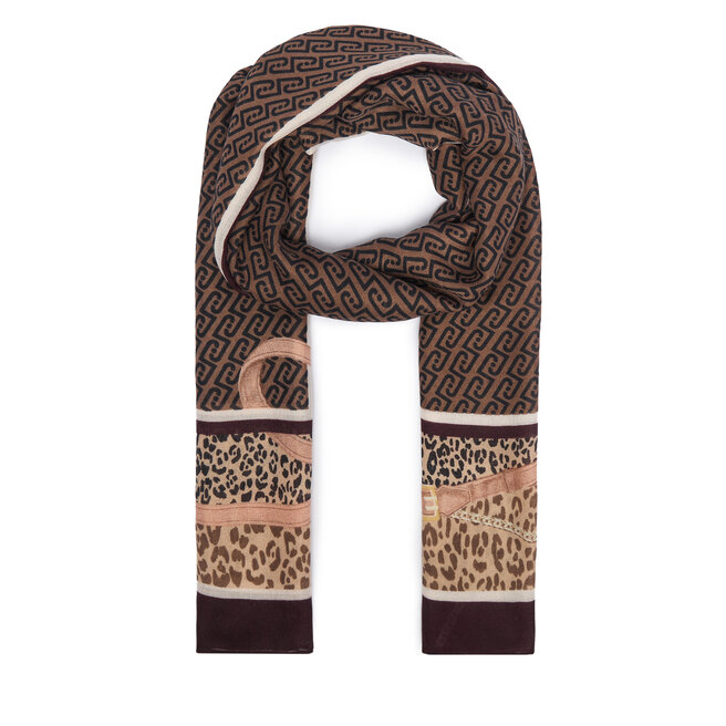 Szal Liu Jo 2F6063 T2745 Bordowy -