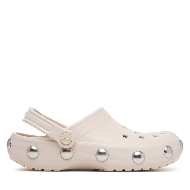 Klapki Crocs Classic Big Studded Clog 214236 Kremowy -