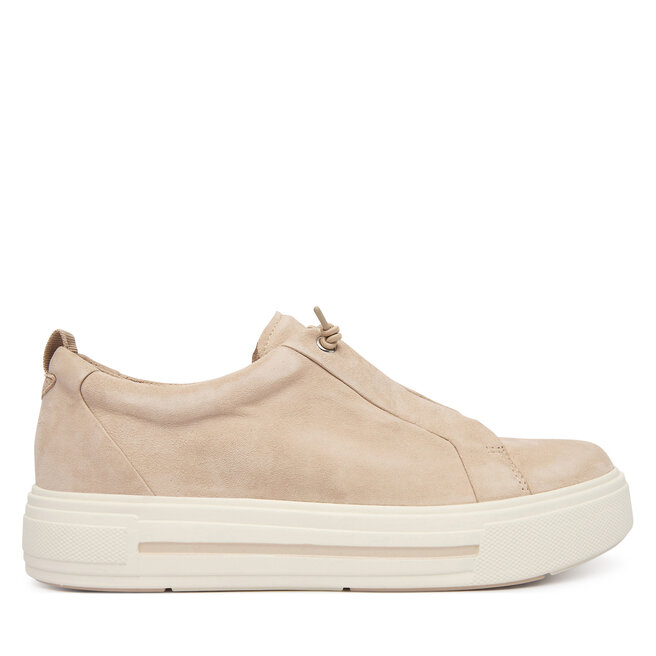 Sneakersy Caprice 9-23709-44 Beżowy - kobiece
