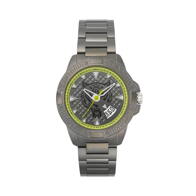 Zegarek Plein Sport Touchdown PSFBA1023 Srebrny -