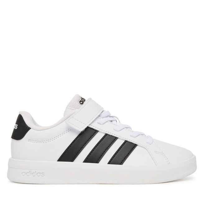 Sneakersy adidas Grand Court 3.0 Shoes Children HP3531 Biały - chłopięce