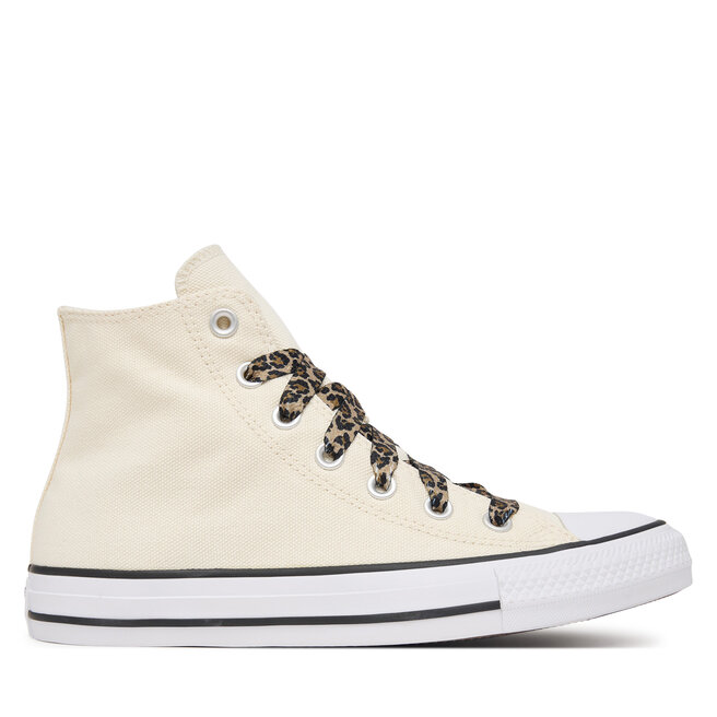 Trampki Converse Chuck Taylor All Star Leopard Laces A19179C Kremowy - kobiece