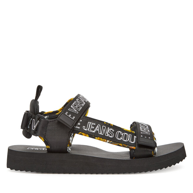 Sandały Versace Jeans Couture 78YA3S7B Czarny - męskie