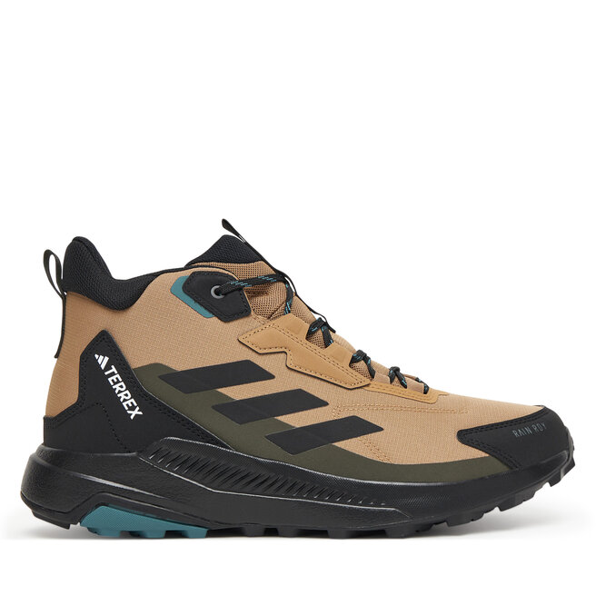 Trekkingi adidas Terrex Anylander Mid Rain.Rdy JQ9963 Brązowy - męskie