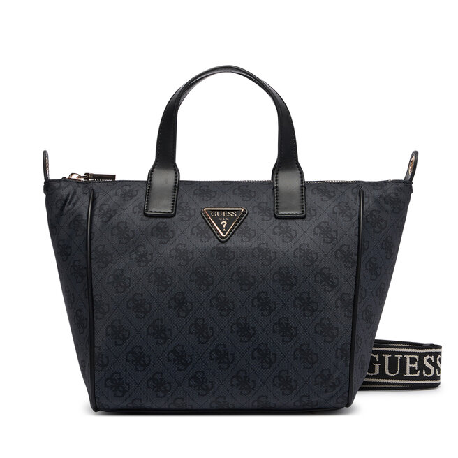 Torebka Guess Adrian Logo Travel TWNB21 68019 Szary ciemny -