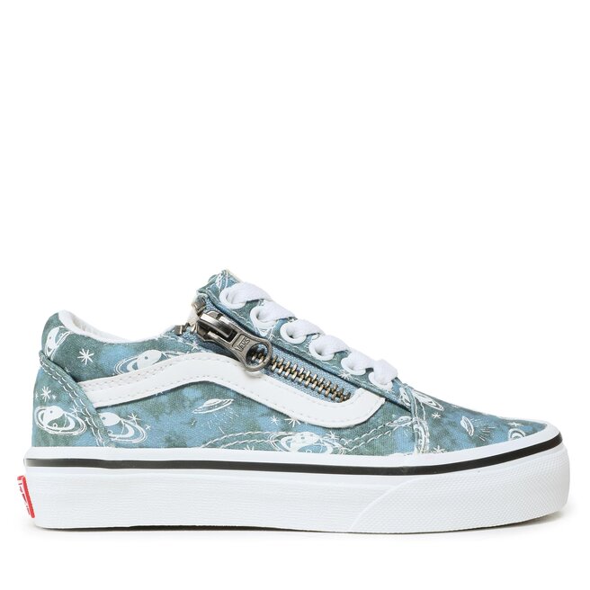 Tenisówki Vans Old Skool Zip VN0A2XSM4481 Niebieski jasny - chłopięce