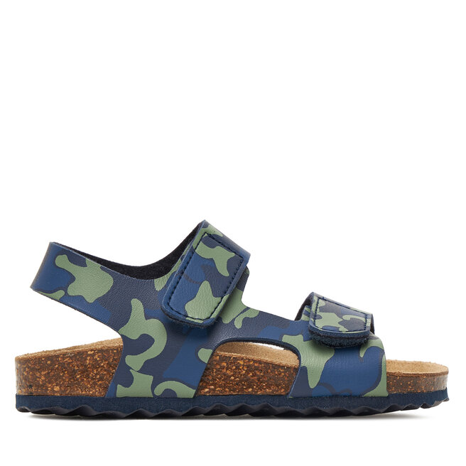 Sandały Geox B Sandal Chalki B552QB 00004 CF44L S Granatowy - chłopięce