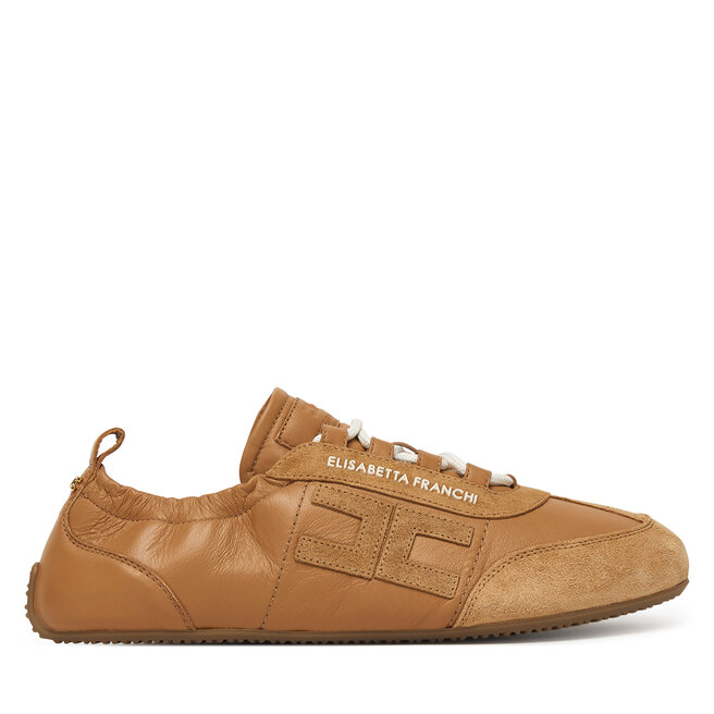 Sneakersy Elisabetta Franchi SA39G61E2 Brązowy - kobiece