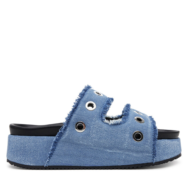 Klapki Inuikii Jeans Studos 70103-150 506 Granatowy -
