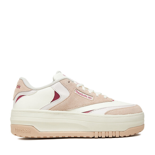 Sneakersy Reebok EO-CLUB C EXTRA 100226768 Écru - dziewczęce